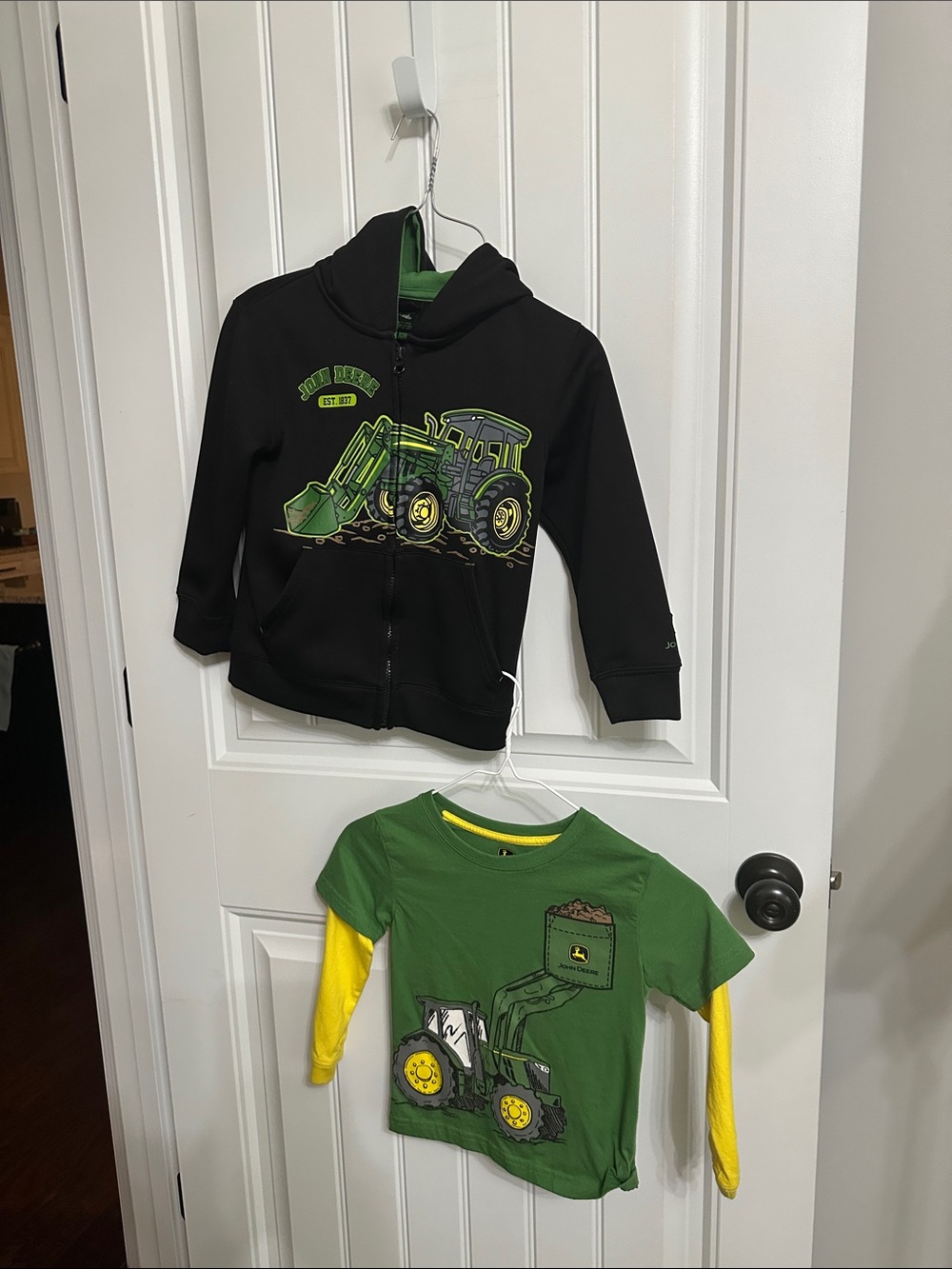 John Deere Hoodie (5) and Tee(4)
